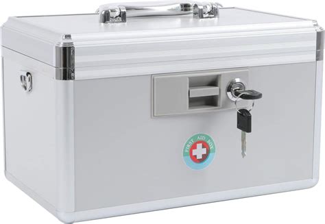 metal drug box|Lockable Drug Return Box .